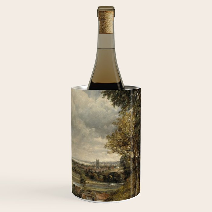 Vintage landscape art by John Constable Wine Chiller Gallery Image 1