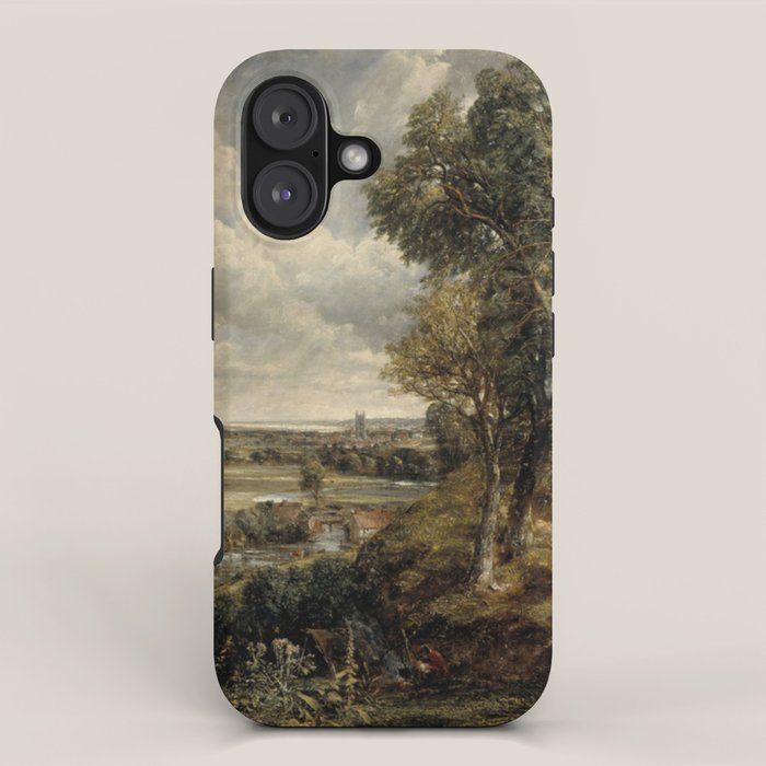 Vintage landscape art by John Constable iPhone Case Gallery Image 1