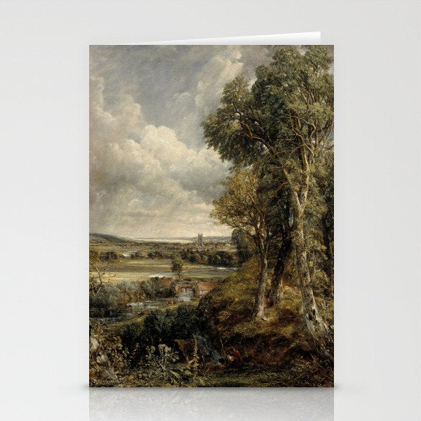 Vintage landscape art by John Constable Stationery Card Gallery Image 2
