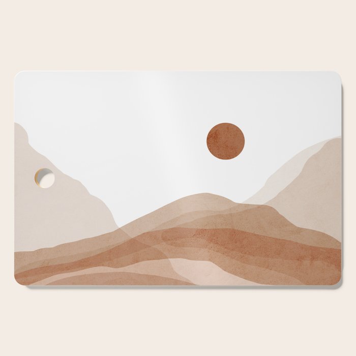 Desert Landscape II Cutting Board Gallery Image 1