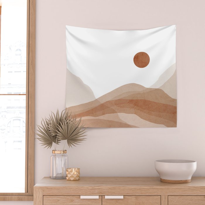 Desert Landscape II Wall Tapestry Gallery Image 2