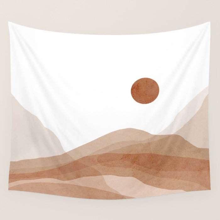 Desert Landscape II Wall Tapestry Gallery Image 4