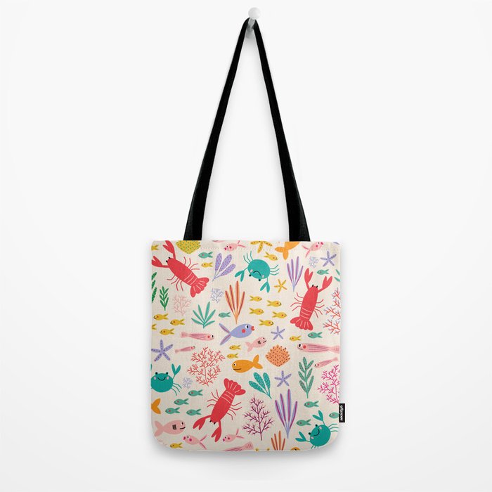 The Happy Ocean  Tote Bag Gallery Image 2