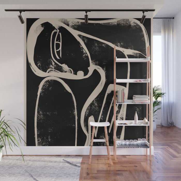 Abstract Female Figure 35 Wall Mural Gallery Image 1