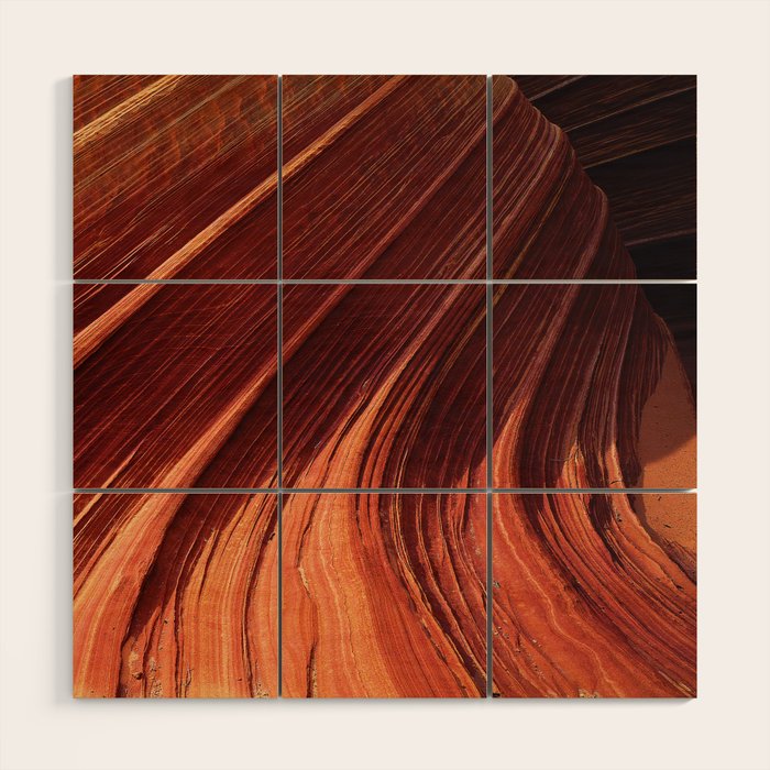 Inside Awesome Red Rock Canyons, Paria Wilderness Wood Wall Art Gallery Image 1
