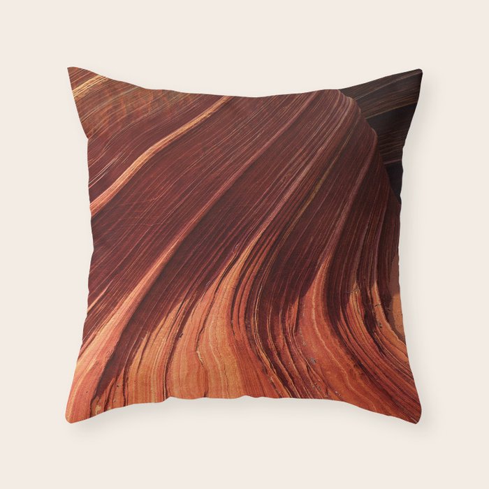 Inside Awesome Red Rock Canyons, Paria Wilderness Throw Pillow Gallery Image 6