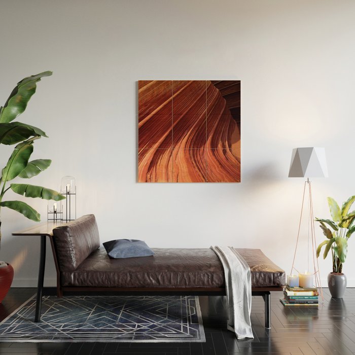Inside Awesome Red Rock Canyons, Paria Wilderness Wood Wall Art Gallery Image 2