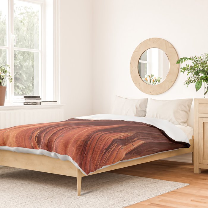 Inside Awesome Red Rock Canyons, Paria Wilderness Duvet Cover Gallery Image 2