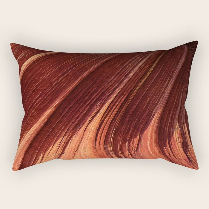 Inside Awesome Red Rock Canyons, Paria Wilderness Rectangular Pillow Gallery Image 1