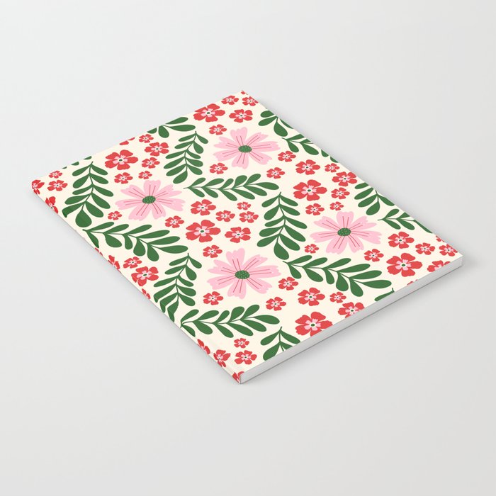 Whimsical Floral- Christmas vibes Notebook Gallery Image 2