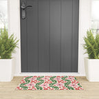 Whimsical Floral- Christmas vibes Welcome Mat Gallery Image 3