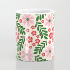 Whimsical Floral- Christmas vibes Coffee Mug Gallery Image 4
