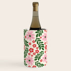 Whimsical Floral- Christmas vibes Wine Chiller Gallery Image 1