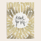 Treat Yo Self - Gold Poster Gallery Image 4