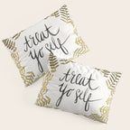 Treat Yo Self - Gold Pillow Sham Gallery Image 3