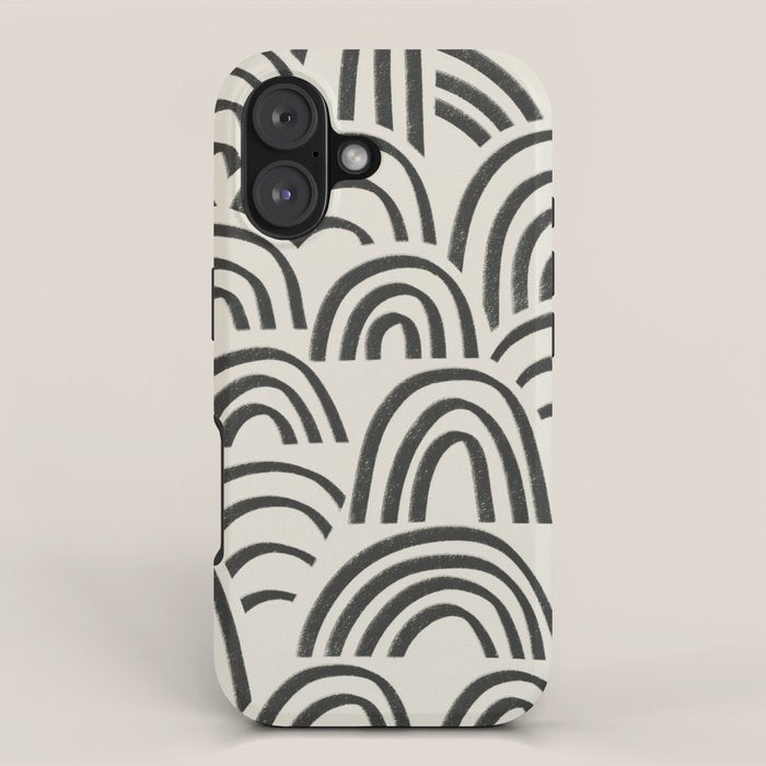 Charcoal Arches #1 iPhone Case Gallery Image 1