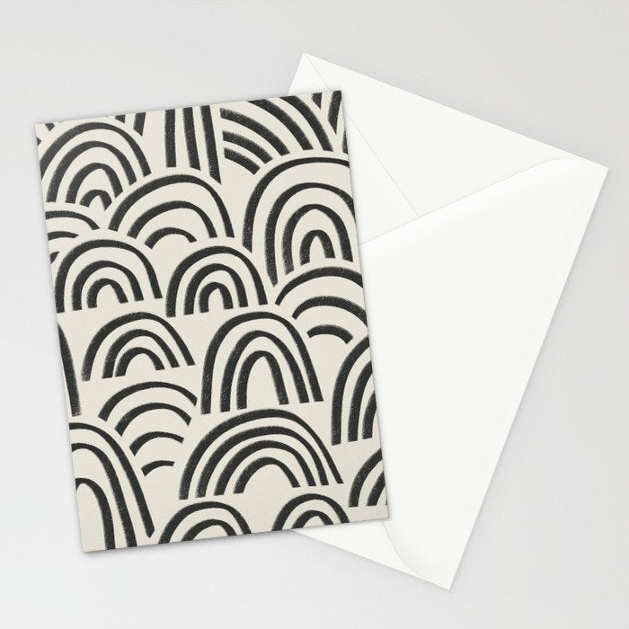 Charcoal Arches #1 Stationery Card Gallery Image 2