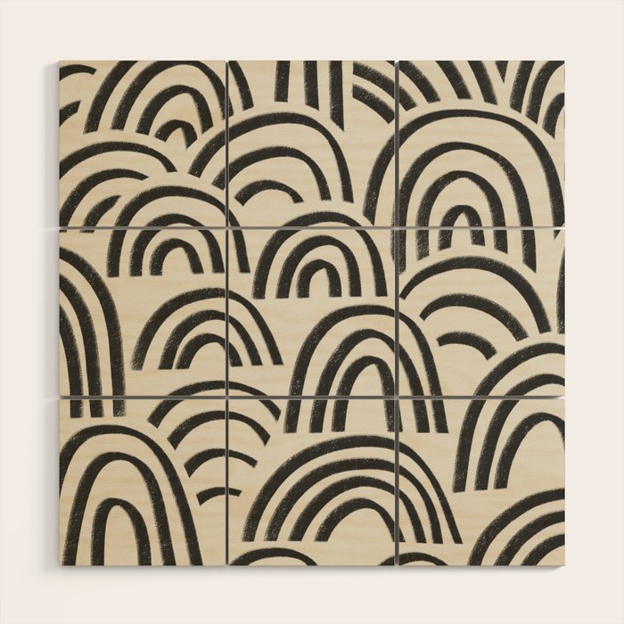 Charcoal Arches #1 Wood Wall Art Gallery Image 1