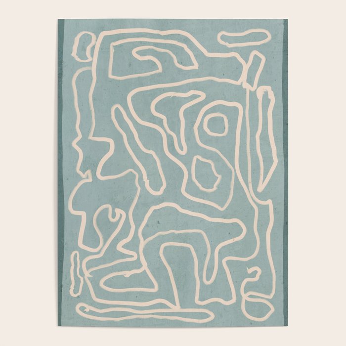 Abstract line art 157 Poster Gallery Image 1
