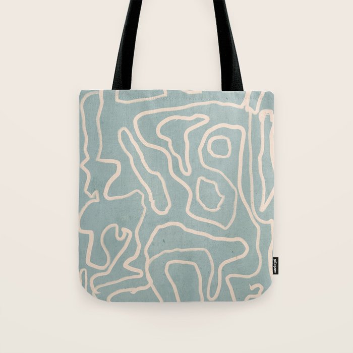 Abstract line art 157 Tote Bag Gallery Image 1