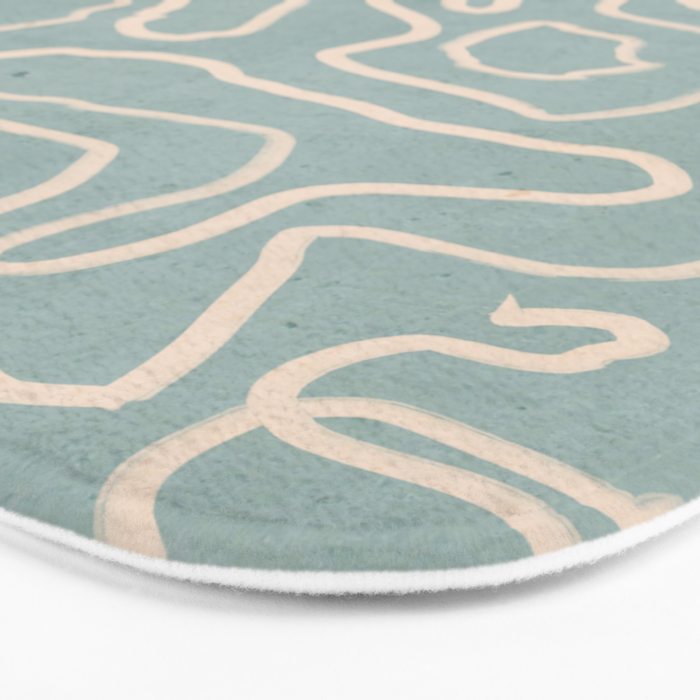 Abstract line art 157 Bath Mat Gallery Image 3