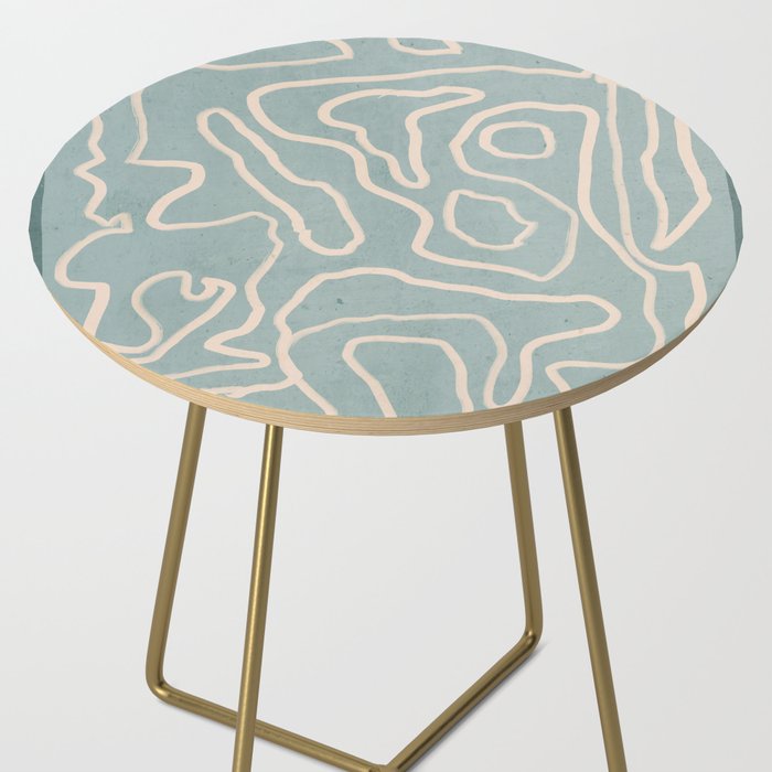 Abstract line art 157 Side Table Gallery Image 2
