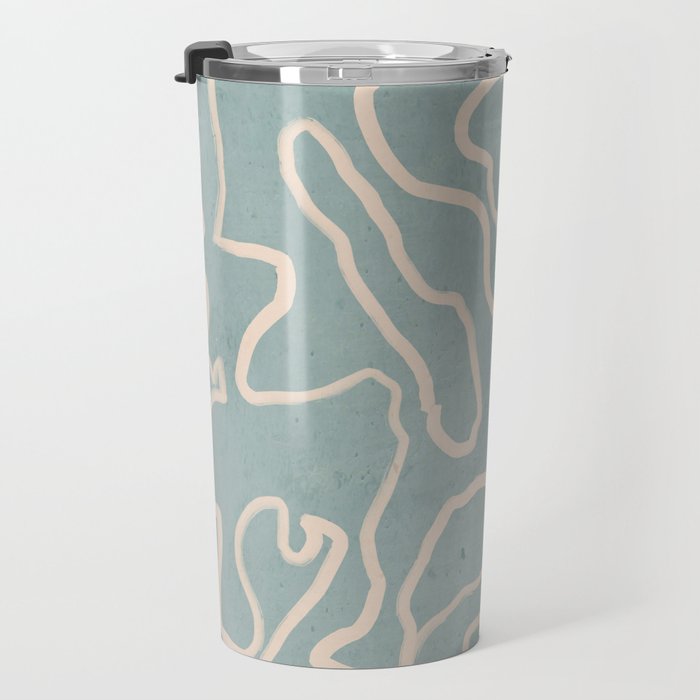 Abstract line art 157 Travel Mug Gallery Image 3