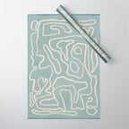 Abstract line art 157 Wrapping Paper Gallery Image 1