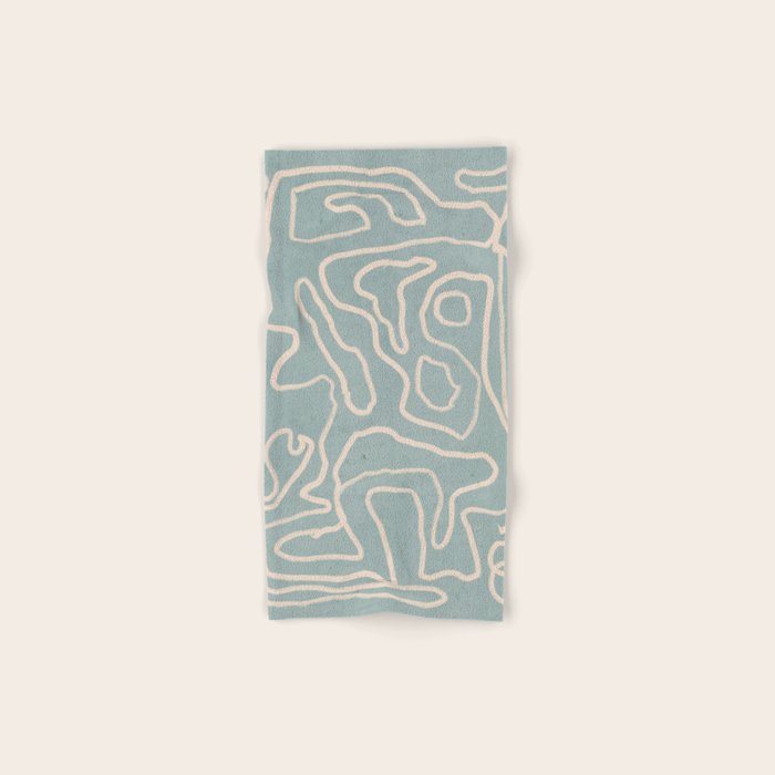 Abstract line art 157 Bath Towel Gallery Image 1