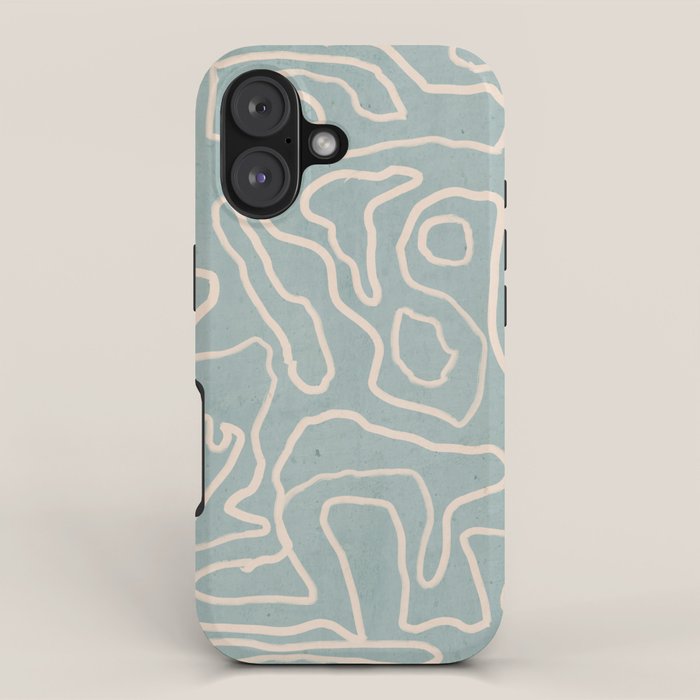Abstract line art 157 iPhone Case Gallery Image 1