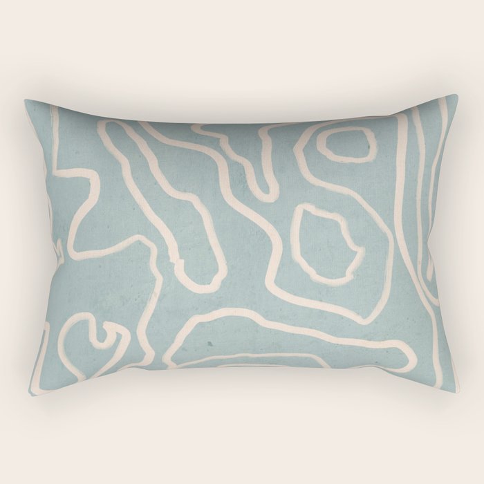 Abstract line art 157 Rectangular Pillow Gallery Image 1