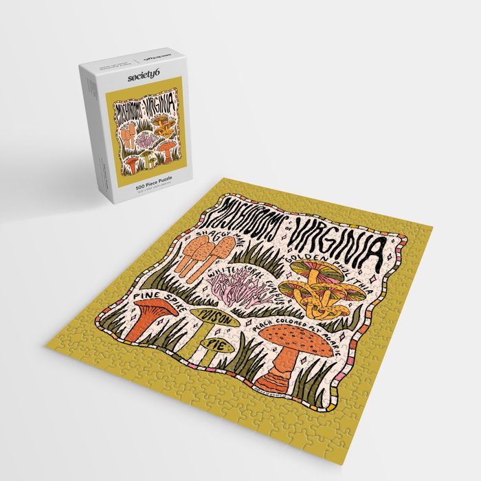Mushrooms of Virginia Jigsaw Puzzle Gallery Image 2
