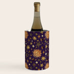 Vintage Star Collage Print in Purple Wine Chiller Gallery Image 3