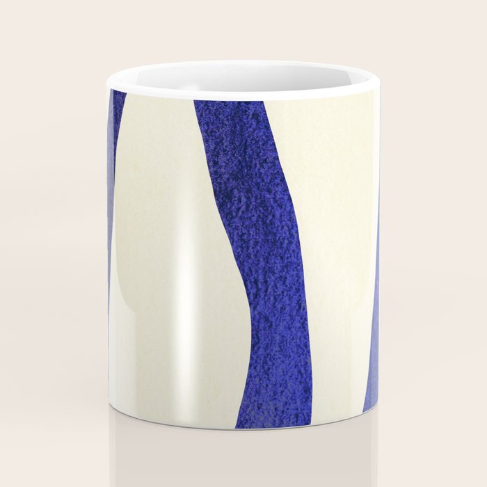 Abstract Blue lines  Coffee Mug Gallery Image 4