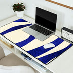 Abstract Blue lines  Desk Mat Gallery Image 2