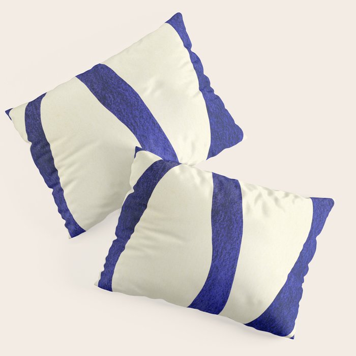 Abstract Blue lines  Pillow Sham Gallery Image 3