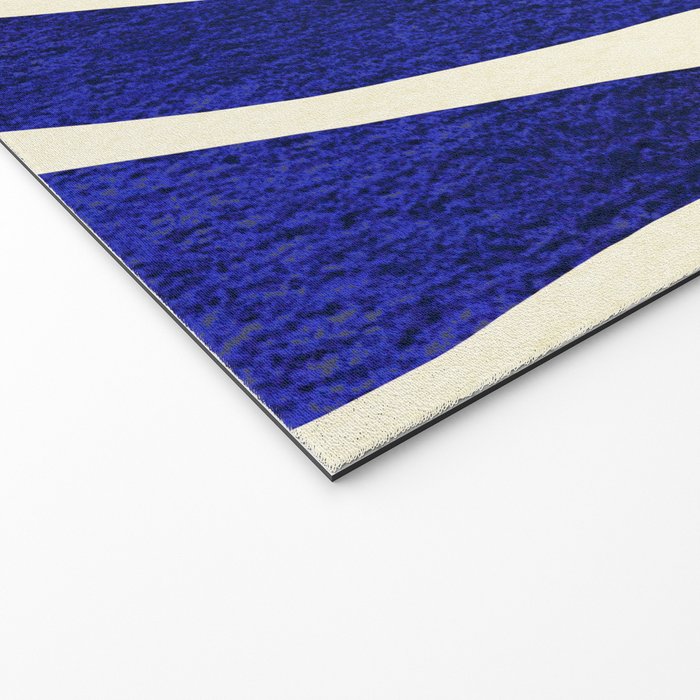 Abstract Blue lines  Welcome Mat Gallery Image 2