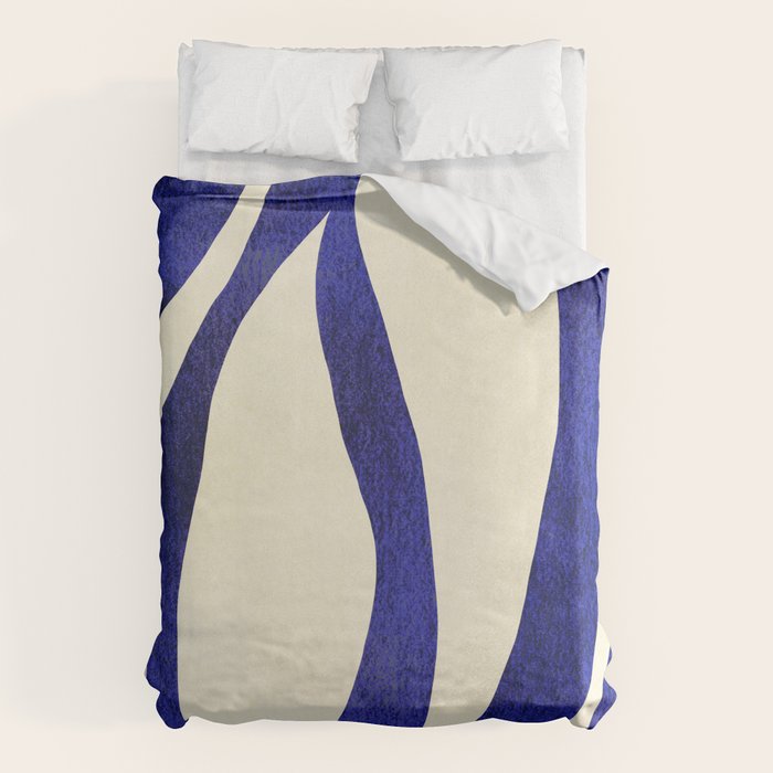Abstract Blue lines  Duvet Cover Gallery Image 6