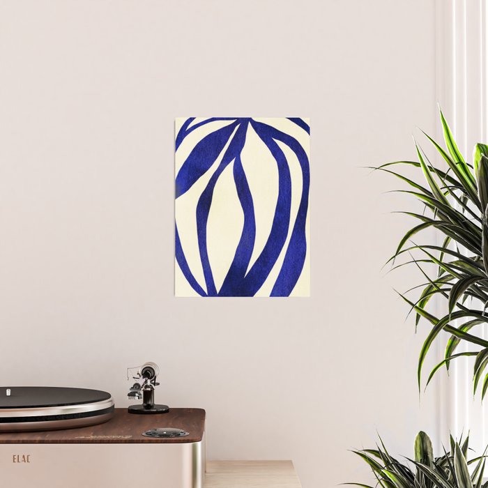 Abstract Blue lines  Poster Gallery Image 2