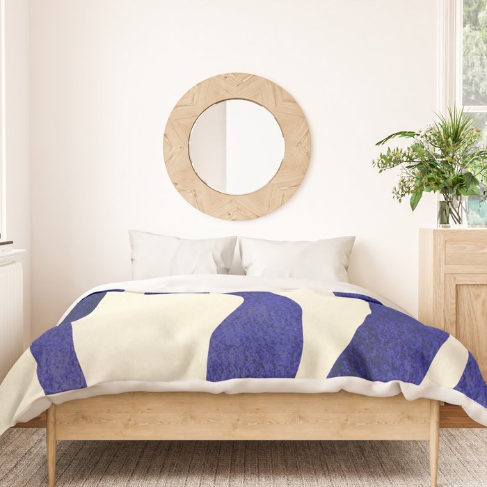 Abstract Blue lines  Duvet Cover Gallery Image 3