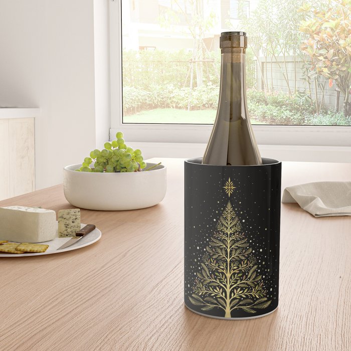 Christmas Night Tree-Glowing Wine Chiller Gallery Image 4