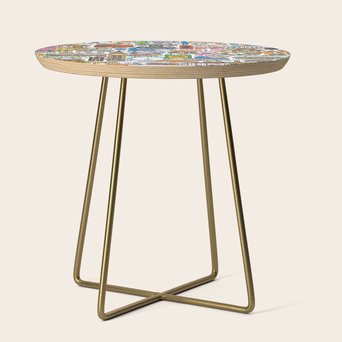 London City Map Side Table Gallery Image 1