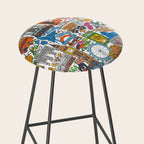 London City Map Stool Gallery Image 2