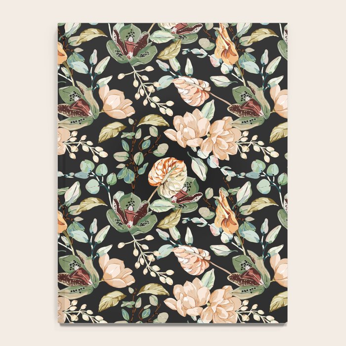 Lush colorful exotic garden C Notebook Gallery Image 4