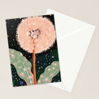 Night Dandelion Stationery Card Gallery Image 2