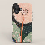 Night Dandelion iPhone Case Gallery Image 1