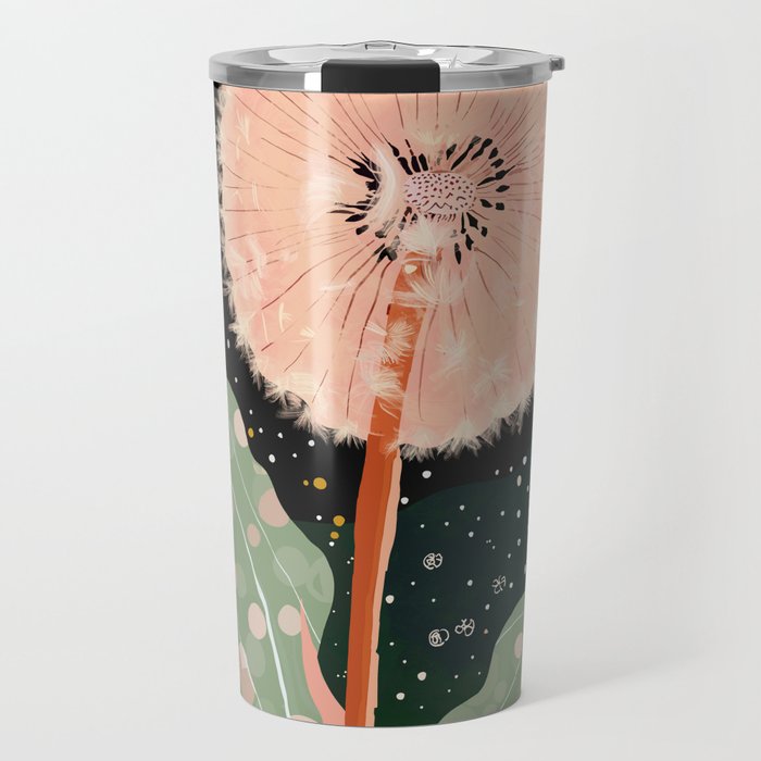 Night Dandelion Travel Mug Gallery Image 1