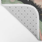 Night Dandelion Bath Mat Gallery Image 2