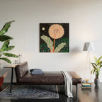 Night Dandelion Wood Wall Art Gallery Image 2