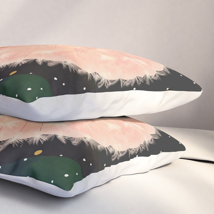 Night Dandelion Pillow Sham Gallery Image 3